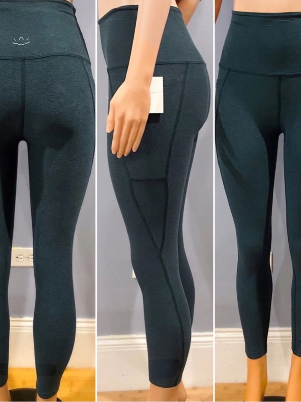 New Beyond Yoga S Spacedye Out Of Pocket High Waisted Midi Legging $99 H… - Picture 3 of 9